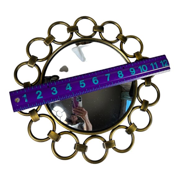 Victoria Hagan Gold Mirror - Picture 5 of 5